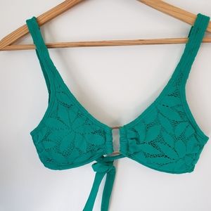 Aerie Knit Bikini Top size small NWT